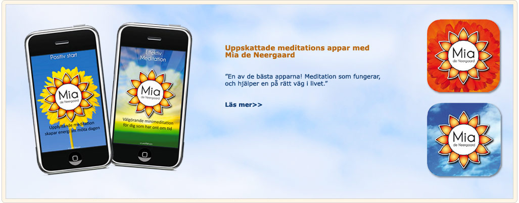 Meditationsappar med Mia